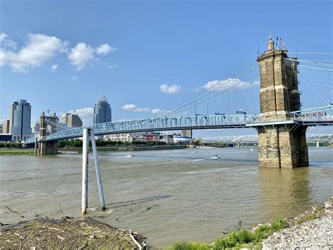 Roebling Bridge From Riverfront Commons Covington Ky Flickr