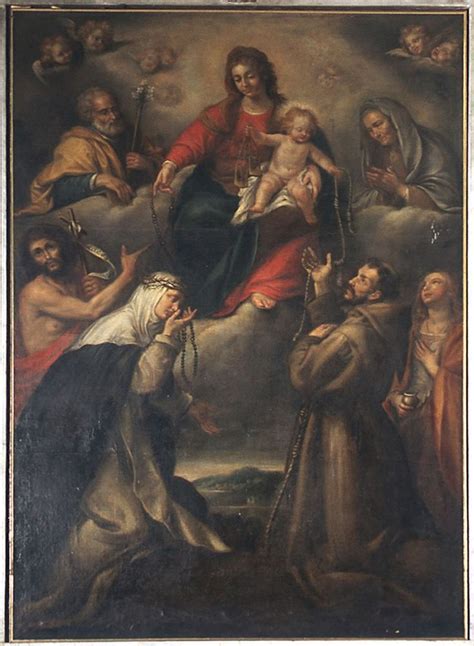 Panetti d primo quarto sec xvi madonna con gesù bambino e santi Artofit