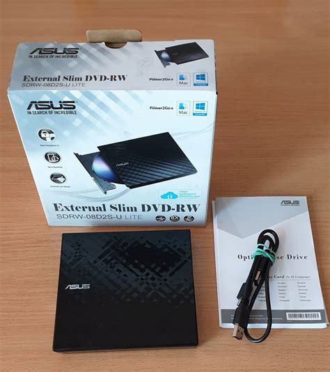 Napęd DVD zewnętrzna Asus SDRW-08D2S-U - 12568245431 - oficjalne ...