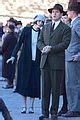 Michelle Dockery Begins Filming 'Downton Abbey' Movie - First Set ...