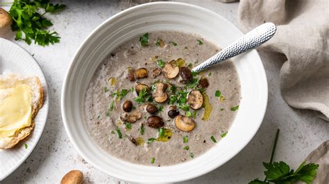 Homemade Cream Of Mushroom Soup Recipe