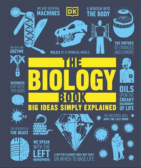 The Biology Book Big Ideas Simply Explained Book By Dk Hardcover