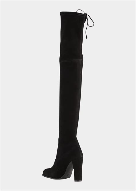 Stuart Weitzman Highland Suede Over The Knee Boots Bergdorf Goodman