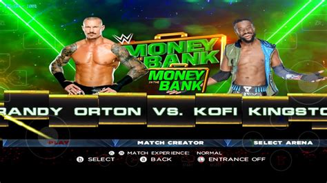 Randy Orton Vs Kofi Kingston Match Wwe K Wii Gameplay Dolphin