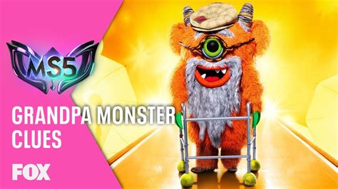 The Clues Grandpa Monster Season 5 Ep 4 The Masked Singer Youtube