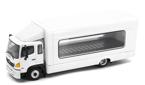 Tiny City 1 64 Hino500 Covered Vehicle Transporter 5 Colors Horizon Diecast