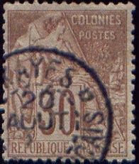 Colonies Fran Aise Alph E Dubois Timbres De France Mis En