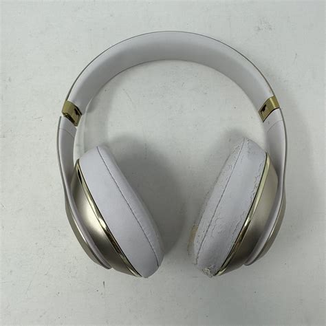 Beats By Dr Dre Studio2 B0501 Wireless Headphones White Gold READ EBay