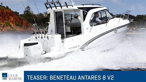 Club Marine TV Teaser NEW Beneteau Antares 8 Fishing YouTube