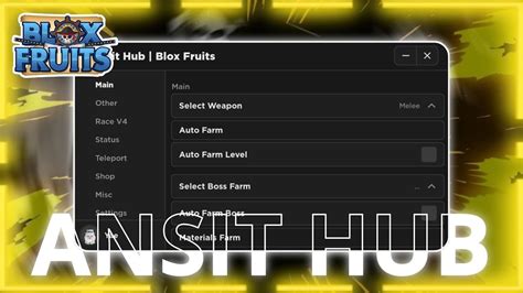 New Free Fruit Notifier Gamepass Blox Fruits Script By Ansit Hub