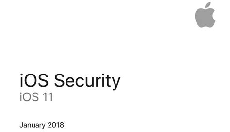 Apple Actualiza Su Guía De Seguridad De Ios Con Información Sobre El