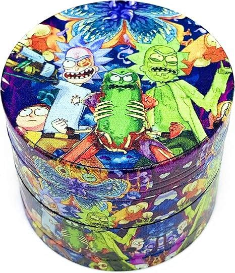 Rick And Morty Mm Grinder Piece Spice Mill Heavy Duty Zinc