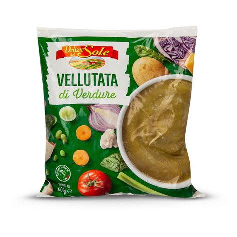 Vellutata Di Verdure Surgelata DELIZIE DAL SOLE 600g In Dettaglio