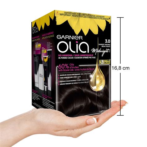 3 0 Darkest Brown Garnier Olia