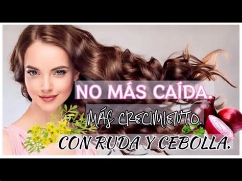 Agrega CEBOLLA Y RUDA a tu shampoo y tu cabello dejará de caerse y