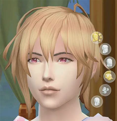 Sims 4 Anime Hair Cc Ddlc Alanom