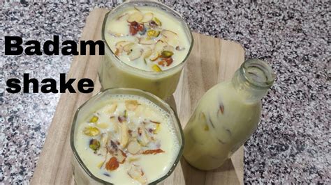 Badam Shake Badam Shake Recipe Badam Shake Banana Ki Easy Recipe