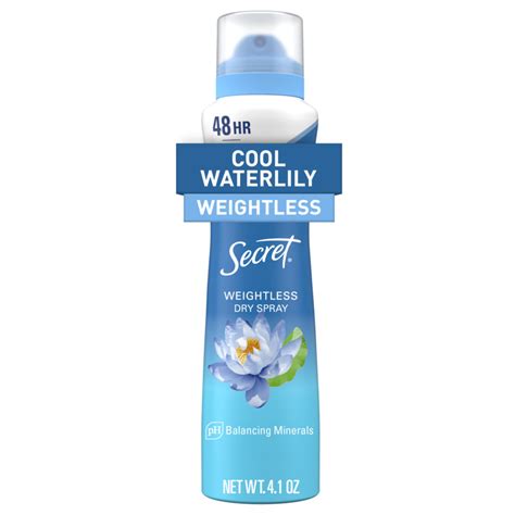 Antiperspirant Dry Spray Secret