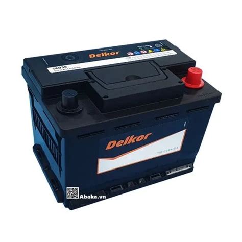 Ắc quy Delkor 56030 - DIN60L 12V 60AH | Abaka