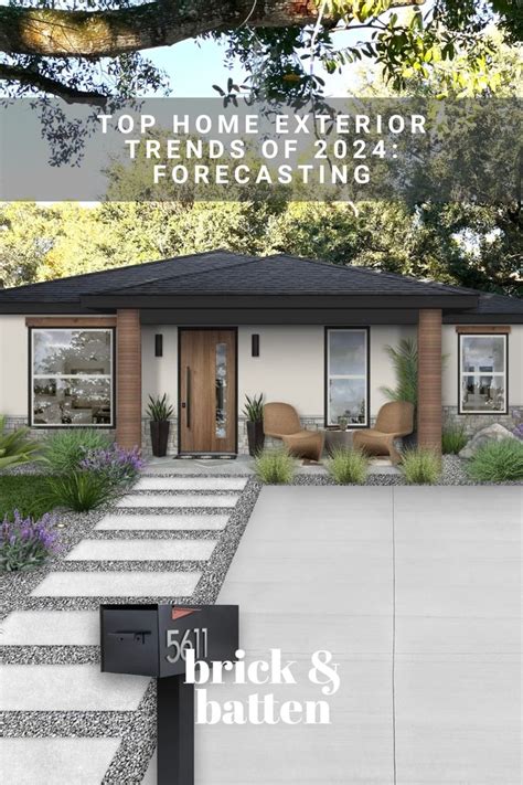 Top Home Exterior Trends of 2024: Forecasting - brick&batten | Brick ...