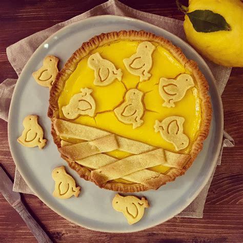 Crostata Con Crema Pasticcera Al Limone Frolla Di Luca Montersino