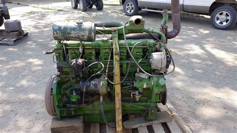 John Deere Combine Engine Bigiron Auctions