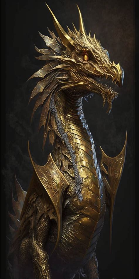 Gold Dragon By Sylvester0102 On Deviantart