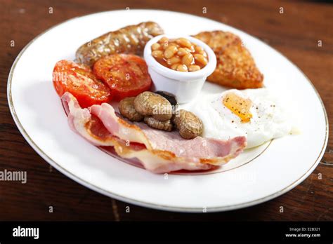 Full English Breakfast Hi Res Stock Photography And Images Alamy