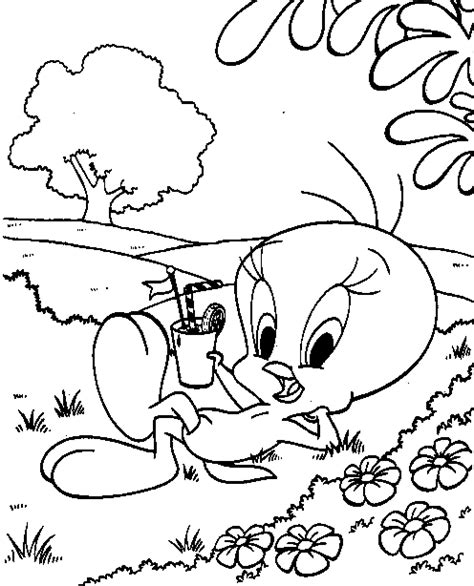 65 dessins de coloriage Titi et Grosminet à imprimer sur LaGuerche