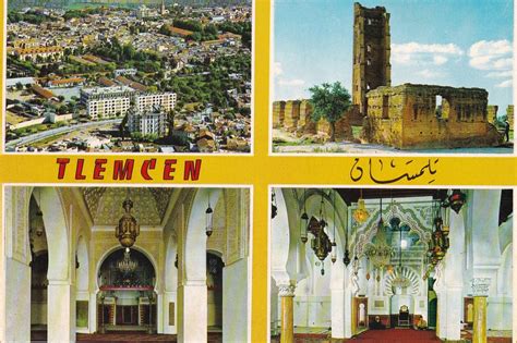 Tlemcen Vue Générale Vestiges de Mansourah Mosquée Sidi Boumediène