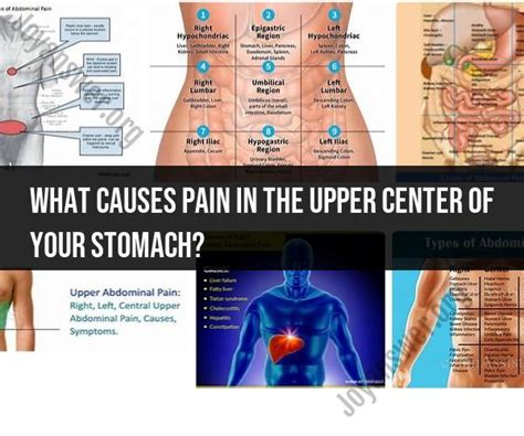 Upper Center Stomach Pain: Causes and Remedies - JoyAnswer.org