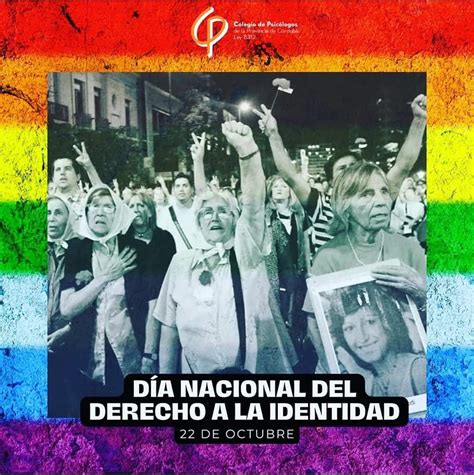 Día Nacional del Derecho a la Identidad Colegio de Psicologos de la