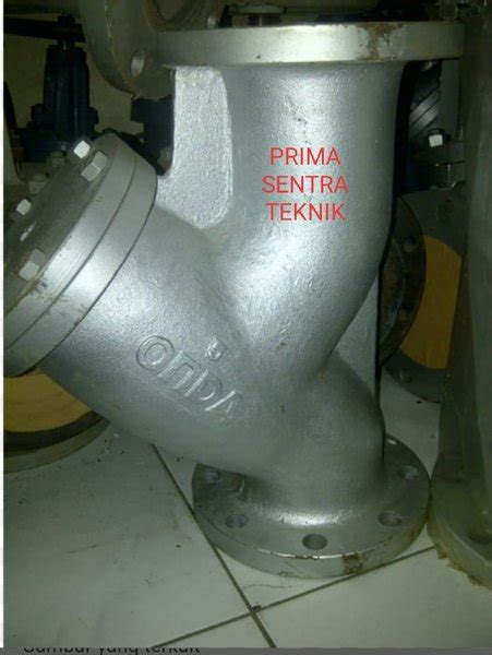 Jual Y STRAINER KATUP SARINGAN FLANGE JIS 10K CAST IRON ONDA UKURAN 8