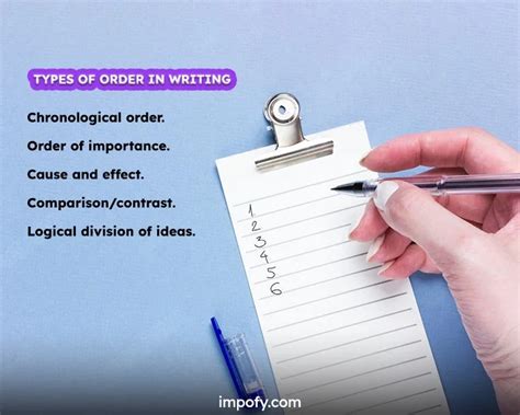 Top 10 Order Of Importance In Writing With Examples Updated