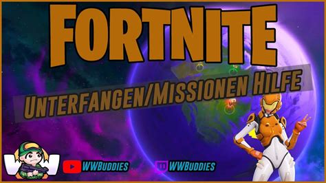 GER Fortnite RDW Live Unterfangen Missionen Hilfe YouTube