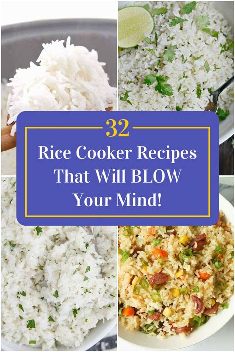 32 Rice Cooker Recipes That Will BLOW Your Mind DineWithDrinks