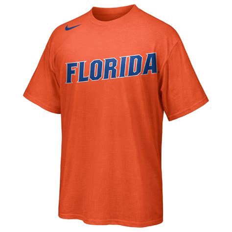 Nike Mens Shortsleeve Florida Gators Ncaa Tshirt In Orange For Men Lyst