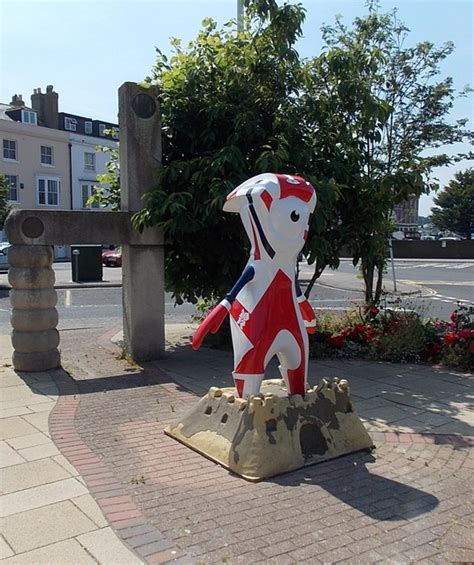 Olympics Mascot Mandeville Near Weymouth © Jaggery Geograph