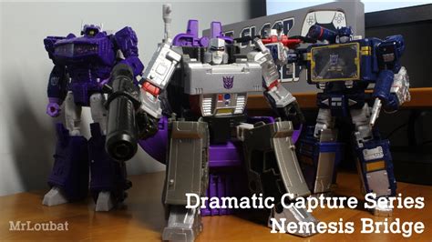 Takara Tomy Transformers Dramatic Capture Series Nemesis Bridge