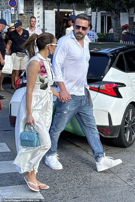 Jennifer Lopez Y Ben Affleck Deslumbran En Su Escapada A St Barts