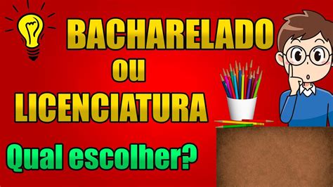 Diferen As Entre Bacharelado E Licenciatura Como Na Usp Youtube