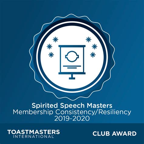 Spirited Speech Masters Recognized By Toastmasters International