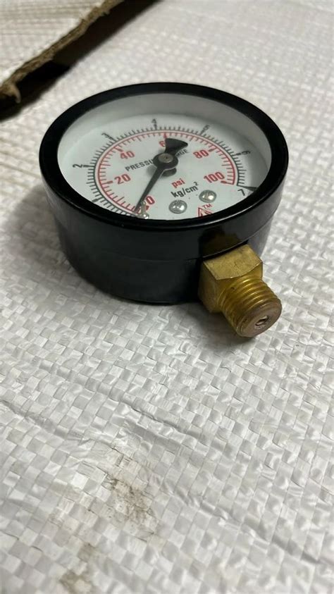 Inch Mm Mild Steel H Guru Hydraulic Pressure Gauge At Best