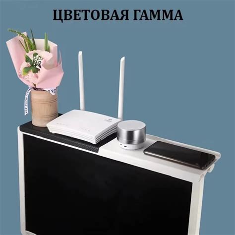 tv screen top storage shelf adjustable computer monitor desktop screen