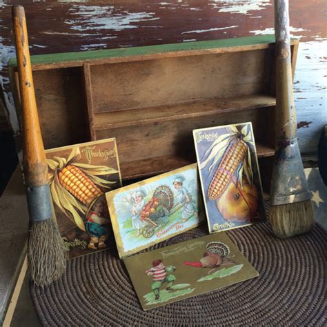 Early 1900s Antique Thanksgiving Decor