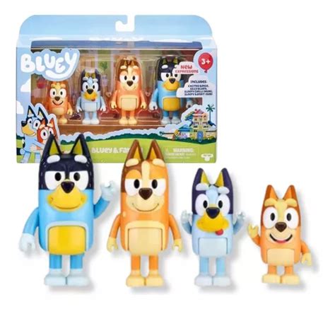 Bluey Figuras Articuladas Set X Familia Y Amigos En Venta En