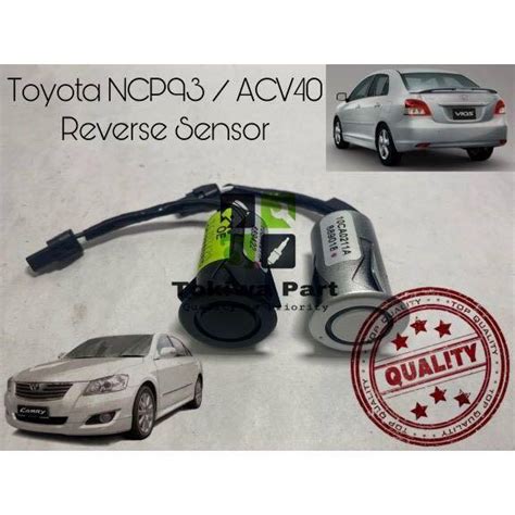 Toyota Vios Ncp Camry Acv Innova Reverse Sensor Parking Pdc