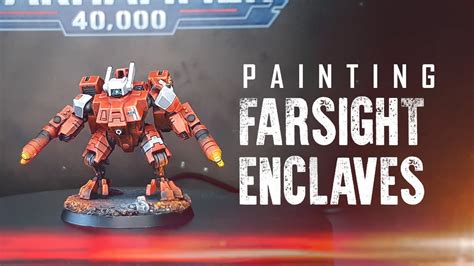 How To Paint Farsight Enclaves YouTube