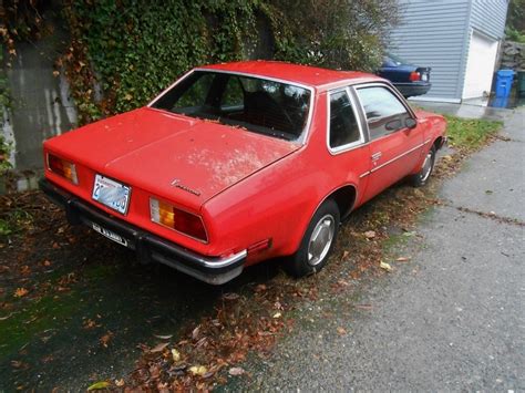 Seattle's Parked Cars: 1977 Pontiac Sunbird Coupe