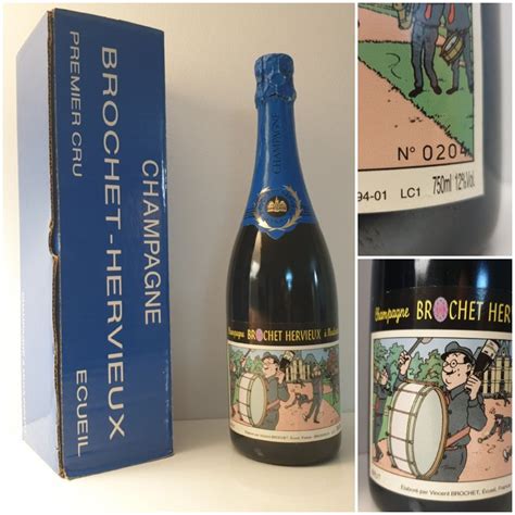 Tintin Bouteille De Champagne Brochet Hervieux Version Catawiki